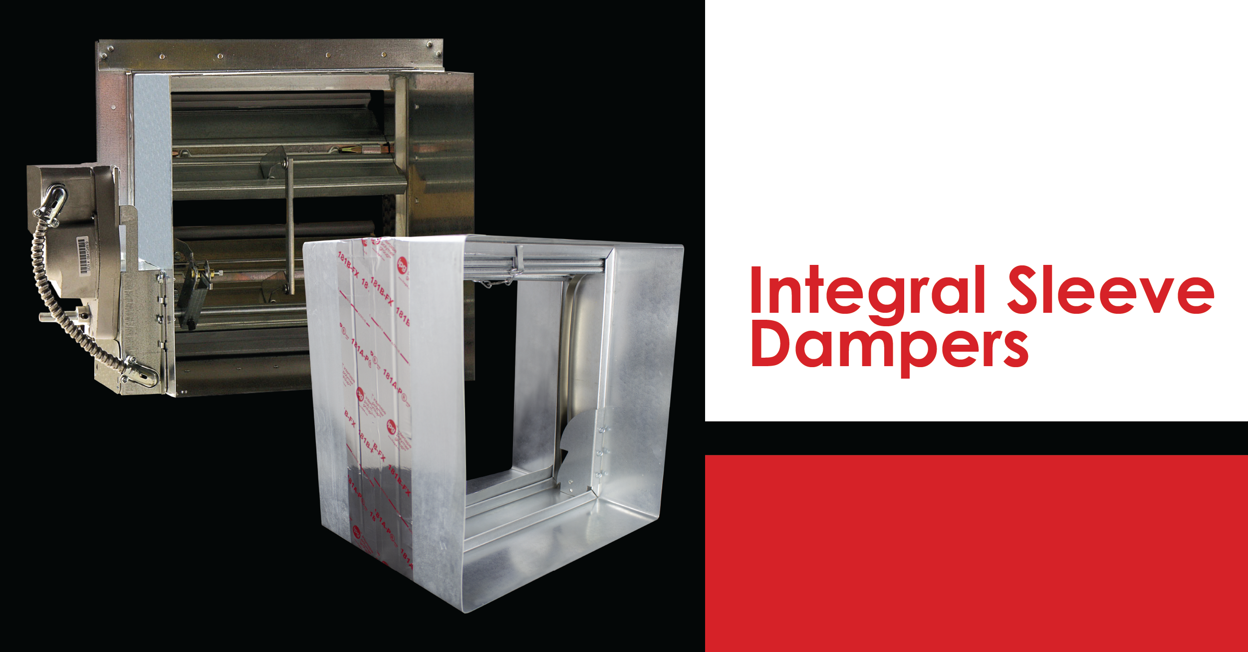 Integral Sleeve Dampers from Louvers & Dampers